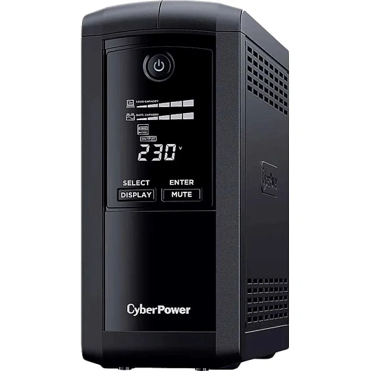 ИБП CyberPower VP1000ELCD лин.инт., 1000ВА/550Вт, 4xEURO