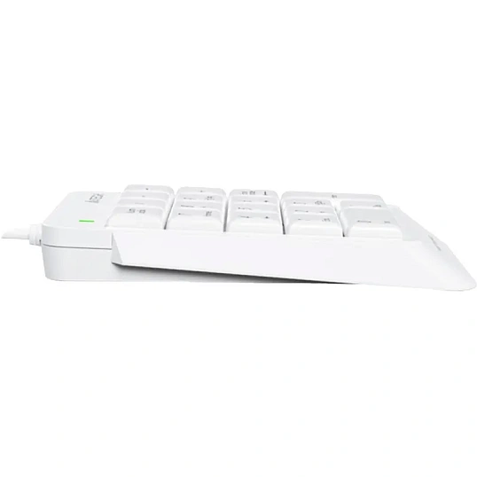 Клавиатура A4Tech Fstyler FK13P цифровой блок USB slim д/ноут (FK13P WHITE)