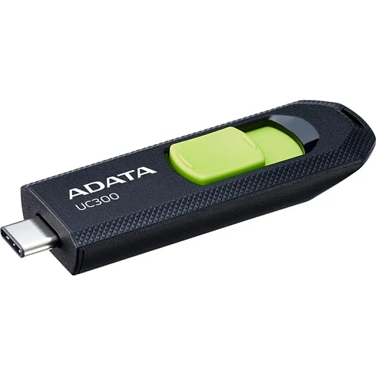 Флеш-память ADATA USB3.2 128GB ACHO-UC300-128G-RBK/GN