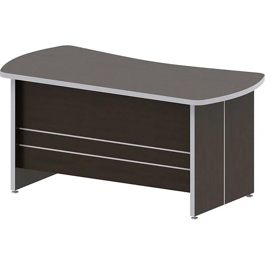 Стол САТУРН-Д для рук-ля эргоном. 1600 (800,023) венге(854)