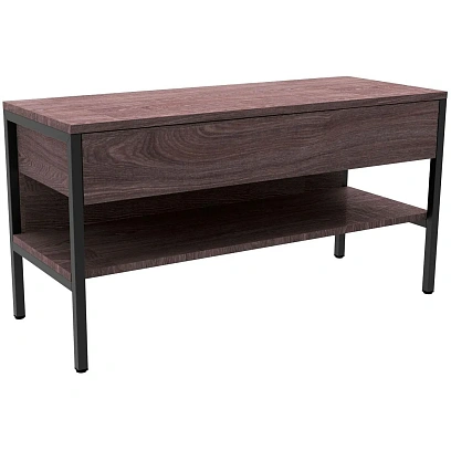 Тумба TI_под ТВ Комус Онега-15 с ящ. push to open, рег.опоры, яс.анкор.темн