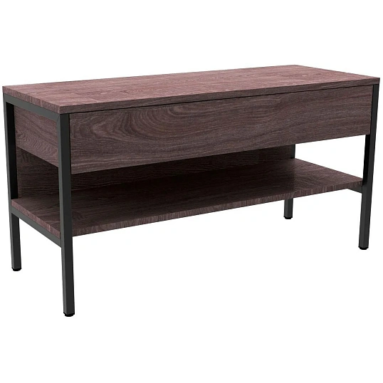 Тумба TI_под ТВ Комус Онега-15 с ящ. push to open, рег.опоры, яс.анкор.темн