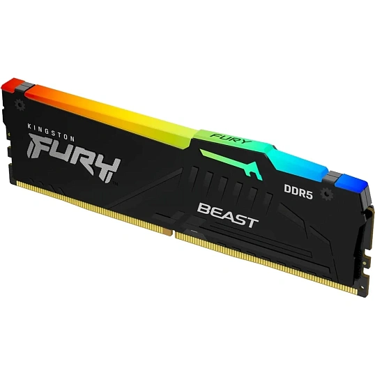 Модуль памяти Kingston FURY Beast DDR5 DIMM 16GB 5600Мгц(KF556C40BBA-16)