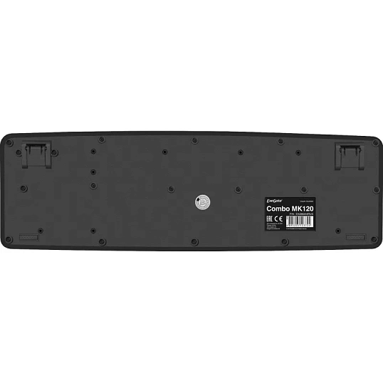 Набор клавиатура+мышь ExeGate Prof.St.Comb.MK120-OEM(EX287139RUS)чер.Br.box