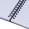 Тетрадь общая, BS, А5, 120л., клетка, спираль. Believe, черный N4200