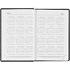 Ежедневник датированный 2026, черный,А6, 100х150 мм,336 стр,Agenda