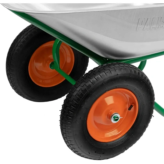 Тачка строительная садово-строит усил г/п 320кг 100л Palisad 68923/689233