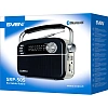 Радиоприемник Sven SRP-505, 3Вт, Bluetooth, FM/AM/SW/USB/microSD/AUX, аккум