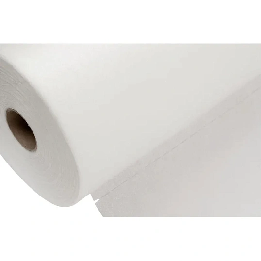 Простыня в рулоне 80х200, белый (100шт/рул), SMS, пл.10, А3, 13075