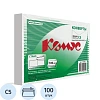 Конверт белый С5 стрип 162х229 80г КОМУС 100 шт/уп, 12 уп/кор