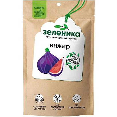 Инжир Зеленика Здоровый фруктовый перекус 20 г