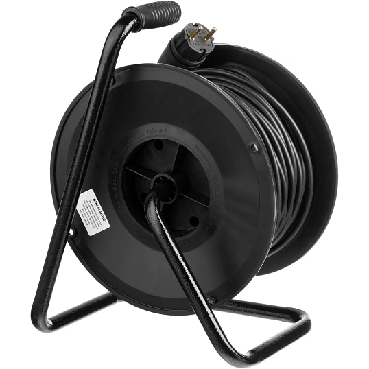 Удлинитель ПВС Topfort 2х1 50м на катушке (б/з)