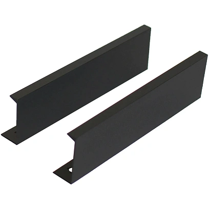 Ручка УЗК_профиль меб.StahlBuro A306-128(16674) BL матовый черный 2шт/уп