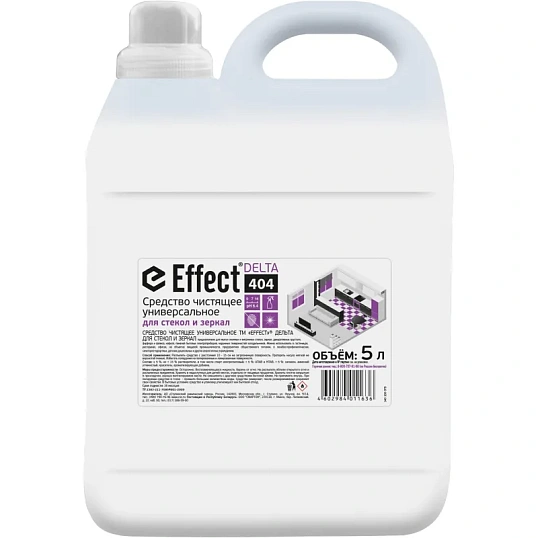 Профхим д/стекл-зеркал поверхн,чистка Effect/DELTA 404, 5л