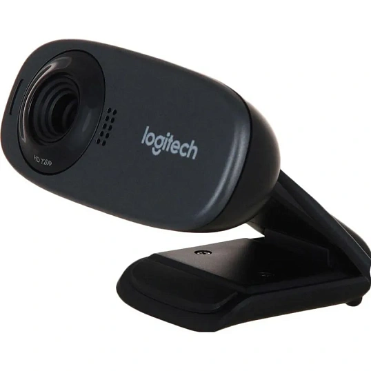 Веб-камера Logitech HD Webcam C310, черный
