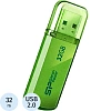 Флеш-память Silicon Power Helios 101 32GB USB 2.0, зеленый, алюминий