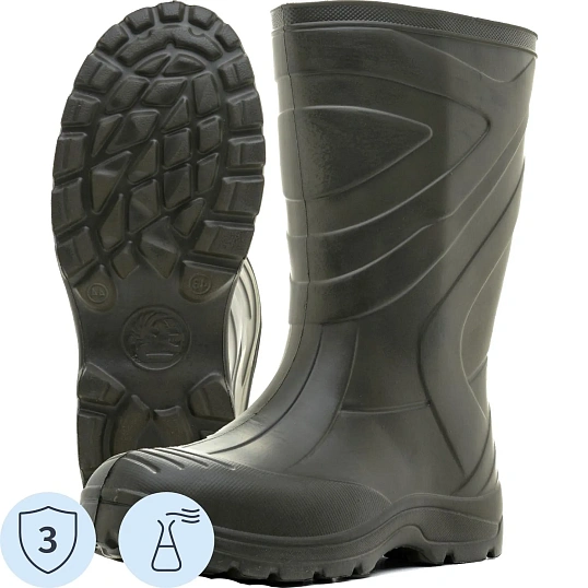 Сапоги LIGHT 900 цв. олив ЭВА р.43/44