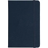 Бизнес-блокнот Attache (100x150 мм) А6, Эссэ,балакр,резин,клетка,синий, 80л