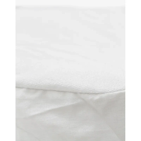 Наматрасник 140х200,махра, водонепроницаемый,чехольный, белый