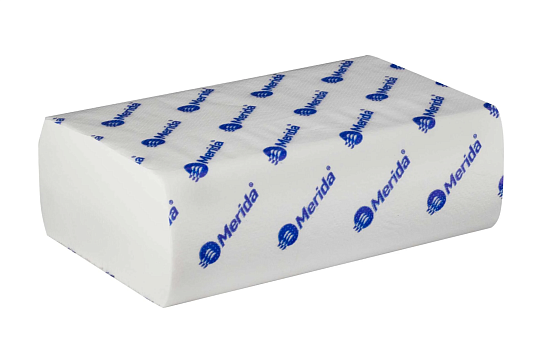 Полотенца бумажные листовые Merida Комфорт Z-сл 2сл бел 200л 20пач/уп