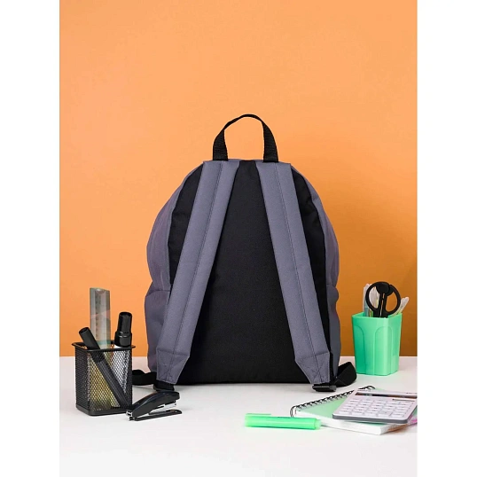 Рюкзак школьный №1 School универсальный, серый