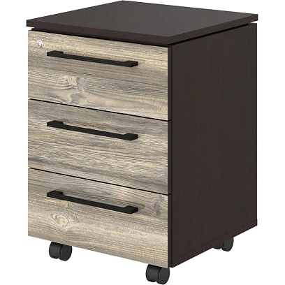 Тумба SL_Morris мобильная ц/з  MMC-3D Дуб Базель/Венге Магия