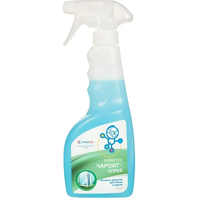 Профхим д/стекл-зеркал поверхн ХИМИТЕК/ЧАРОИТ-СПРЕЙ,0,5л_т/р