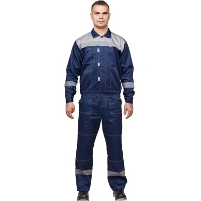 Костюм летний муж. л20-КПК син/сер (р.72-74) 194-200 (Арсенал-СП)