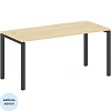 Стол Metal System Style П-обр. м/к БП.СП-4 1600x720x750 Акация Лорка/Антрац