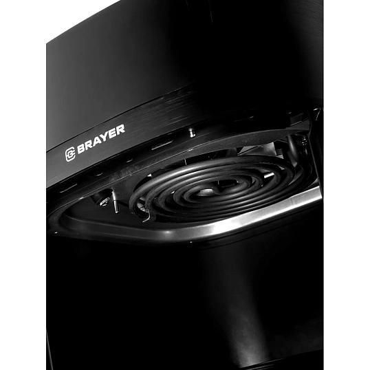 Аэрогриль BRAYER 2042BR, 1800Вт,8л,t.200С,съем.реш,тайм,LCD-дисп,8 пр, пар