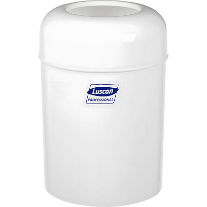 Ведро мусорное Luscan Professional 15л белое 3522W