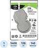 Жесткий диск Seagate BarraCuda 1Tb, SATA, 5400rpm,128MB(ST1000LM048)