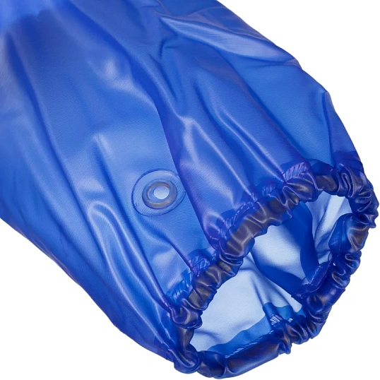 Перчатки ПВХ КЩС Gward Sandy Long PVC014 синие р.10,XL (6 пар/уп)