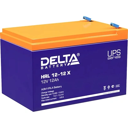 Батарея для ИБП Delta HRL 12-12 X 12В/12, F2 (151x98x95мм)