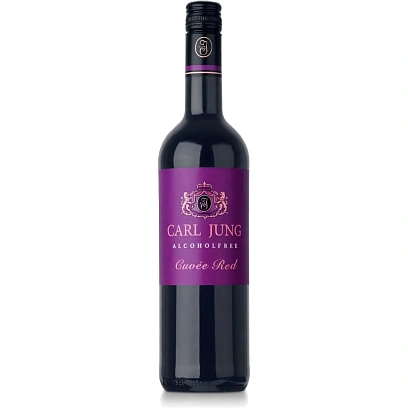 Вино безалкогольное Carl Jung Cuvee red красное п/сухое Германия 375мл