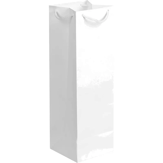 Пакет подарочный под бутылку Vindemia, белый арт.75556.60