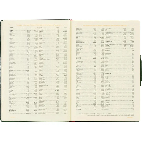 Ежедневник недатированный А5 PRIMAVERA(ТЕМНО-ЗЕЛЕНЫЙ) 3-536/07