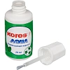 Корректирующая жидкость KORES AQUA 20мл на водной основе, кисточка 69101
