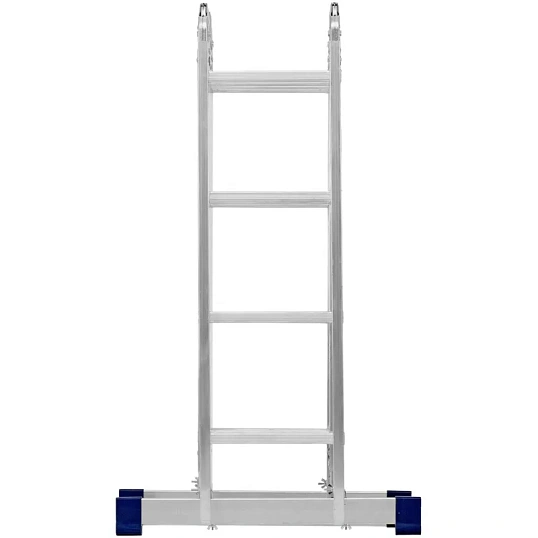 Лестница шарнирная алюминиевая 4х4 Сибртех (97882)