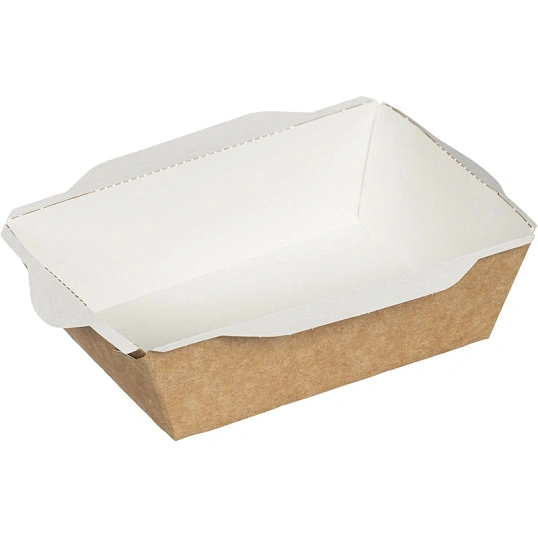 Контейнер (упаковка) ECO OPSALAD 400, крафт, 800шт/кор