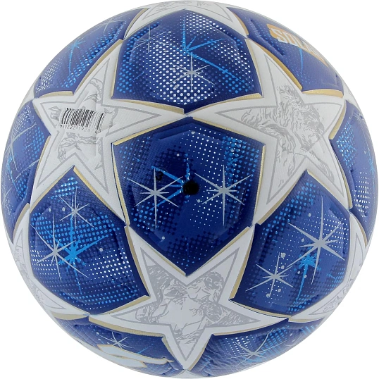 Мяч футбольный Start Up Solar white/blue, р5, пу, 371783