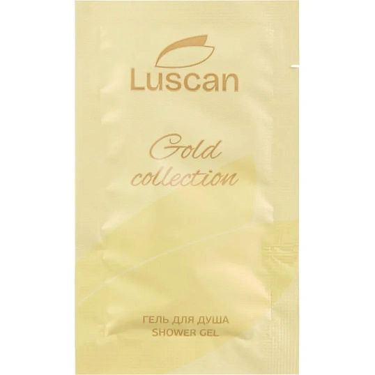 Гель для душа Luscan Gold Collection, саше 10мл,500шт/уп