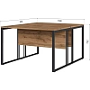 Рабочая станция К-Loft 241S004 2раб.места Ш1180 дуб натур