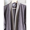 Халат Махровый Мужской  DELRAY Кимоно антрацит, L-XL, 300 гр/м2