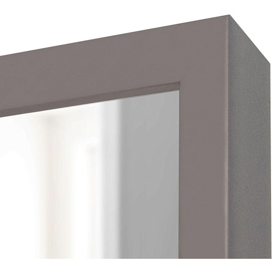 Зеркало МИР_Комус Мебель в раме  ПЛС 300х900 (КС365007003) темно-серый