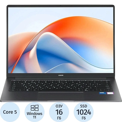 Ноутбук HONOR X14 Plus FRB-X(5301ALWA)Core 5 220H/16Gb/1Tb SSD/14/W11H