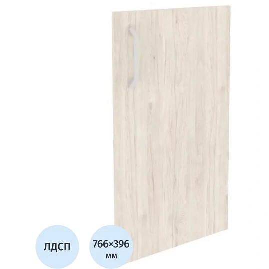 Дверь ONIX ЛДСП низкая правая (1шт) O.D-3(R) денвер светлый В766