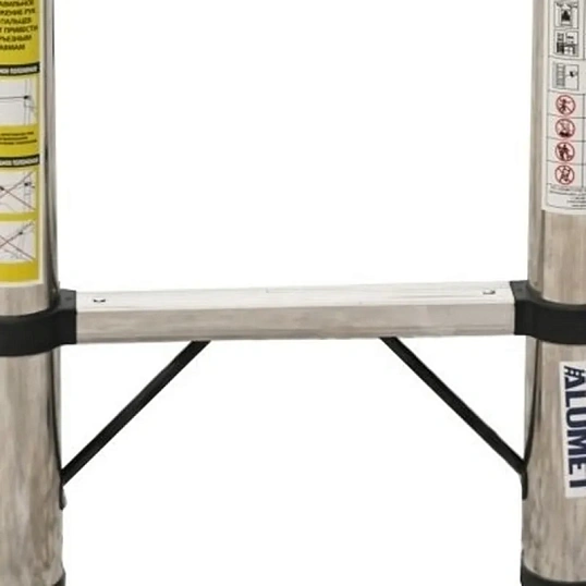 Лестница ST 4.4 стальная телескопическая 4.4м. (15ступ),ALUMET