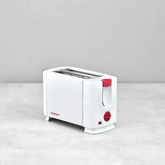 Тостер SCARLETT SC-TM11013, 650Вт, белый