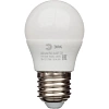 Лампа светодиодная Эра 7W E27 2700k тепл.бел. шар ЭРА smd P45-7W-827-E27